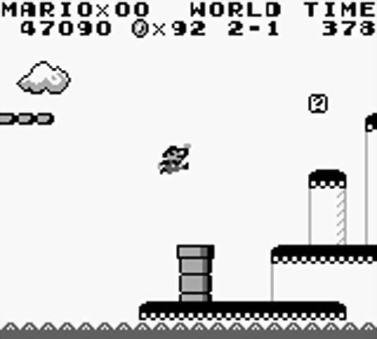 Screenshot aus Super Mario Land