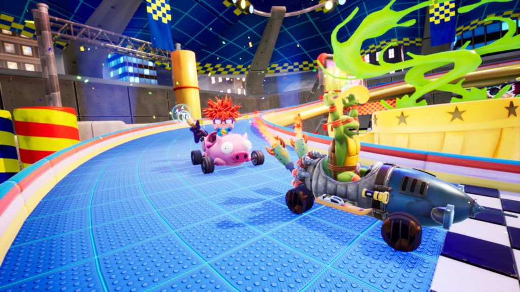 Screenshot aus Nickelodeon Kart Racers 3