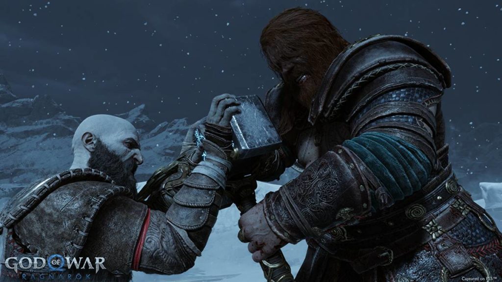 Screenshot aus God of War: Ragnarök (Most Wanted November 2022)