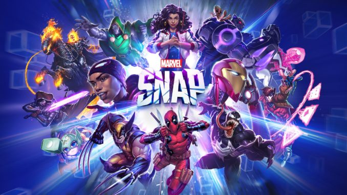 titelbild_marvel-snap Artwork mit Logo zu Marvel Snap
