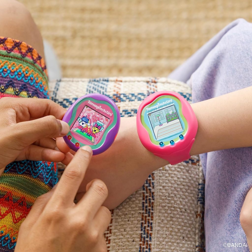 Werbebild von Bandai zum Tamagotchi Uni