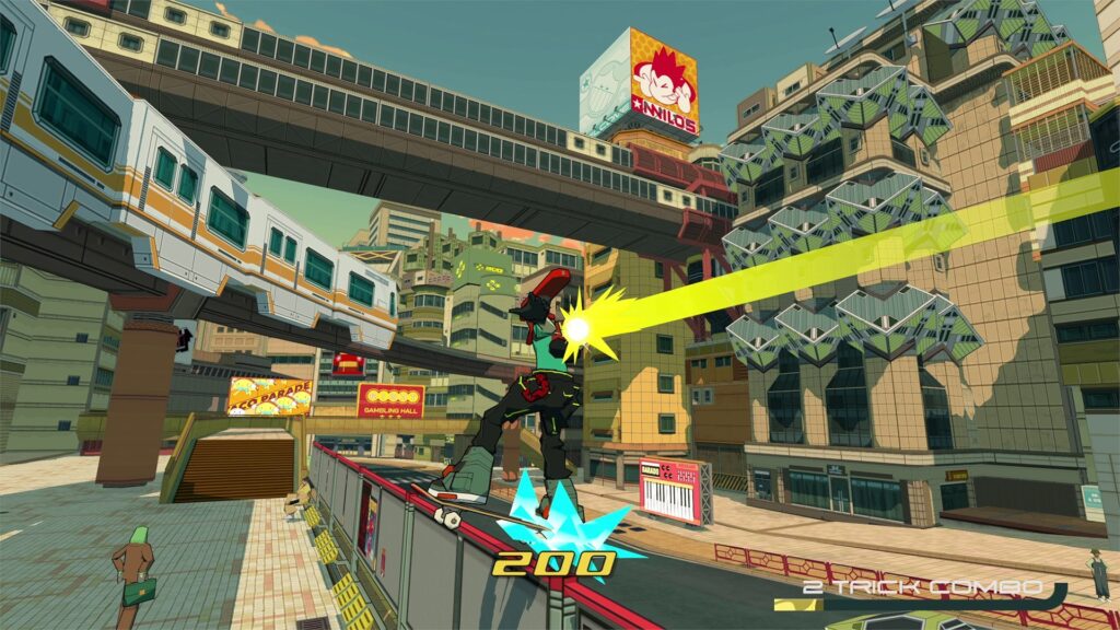 Screenshot von Bomb Rush Cyberfunk