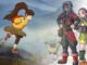Artwork-Montage aus A Highland Song links und DQM: The Dark Prince rechts