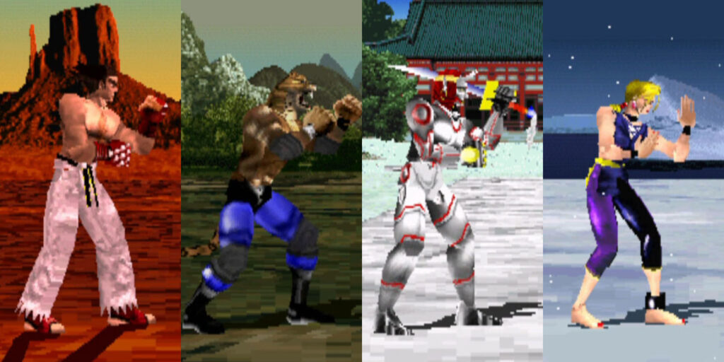 Tekken character showcase