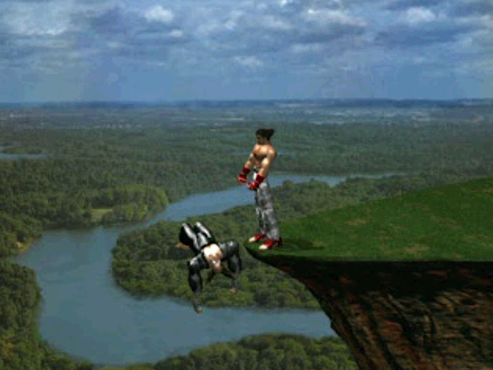 Tekken cliff throw