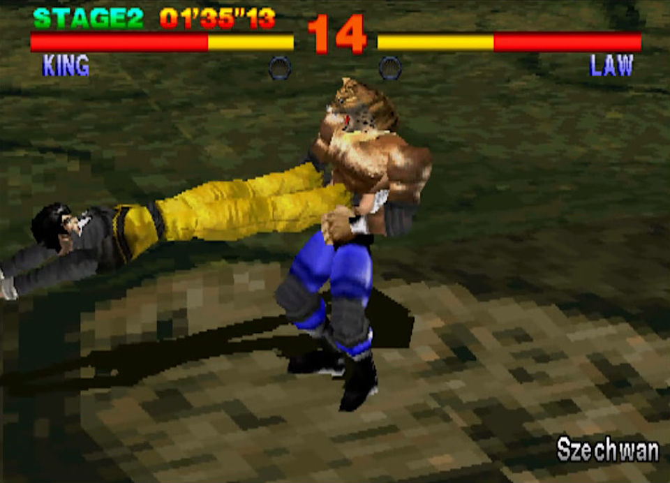 Tekken King giant swing