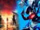 Montage aus dem Artwork von Final Fantasy VII Rebirth und Persona 3 Reload