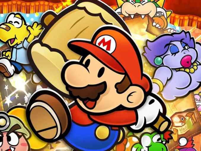 Artwork zu Paper Mario: Die Legende vom Äonentor für Nintendo Switch. Titelbild der Most Wanted Mai 2024
