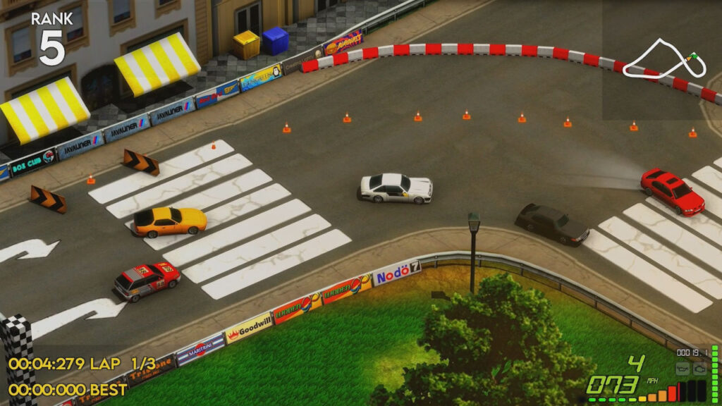 Super Woden GP II Race 5 Cars