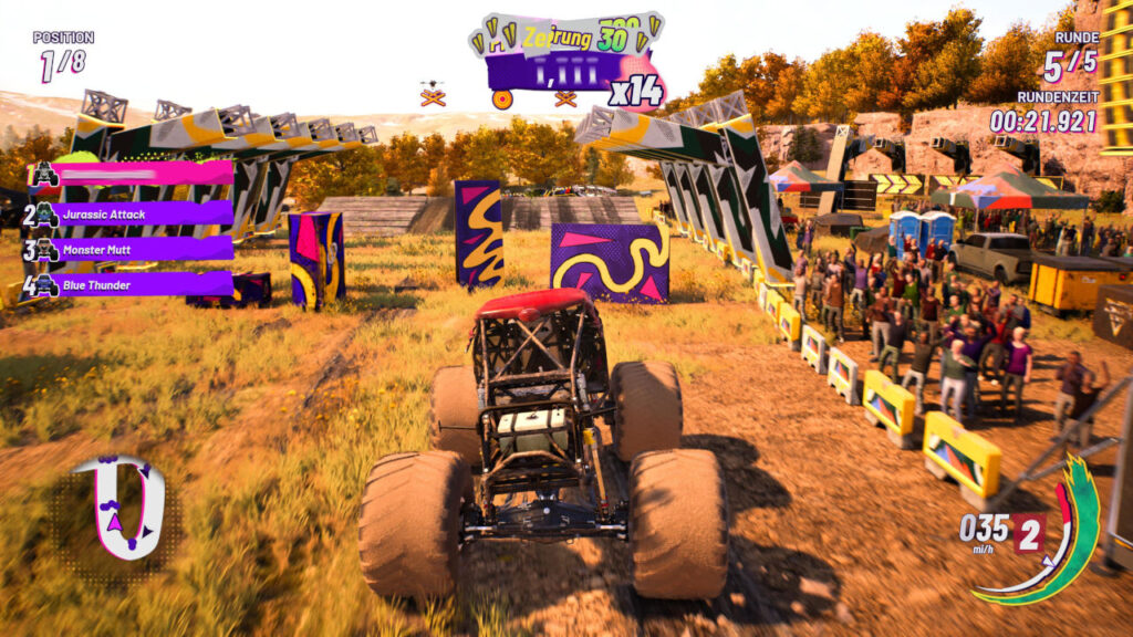 Monster Jam Showdown Figure-8-Racing