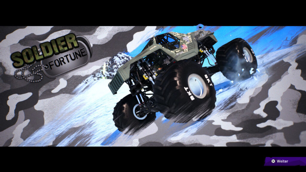Monster Jam Showdown Showdown Soldier Fortune