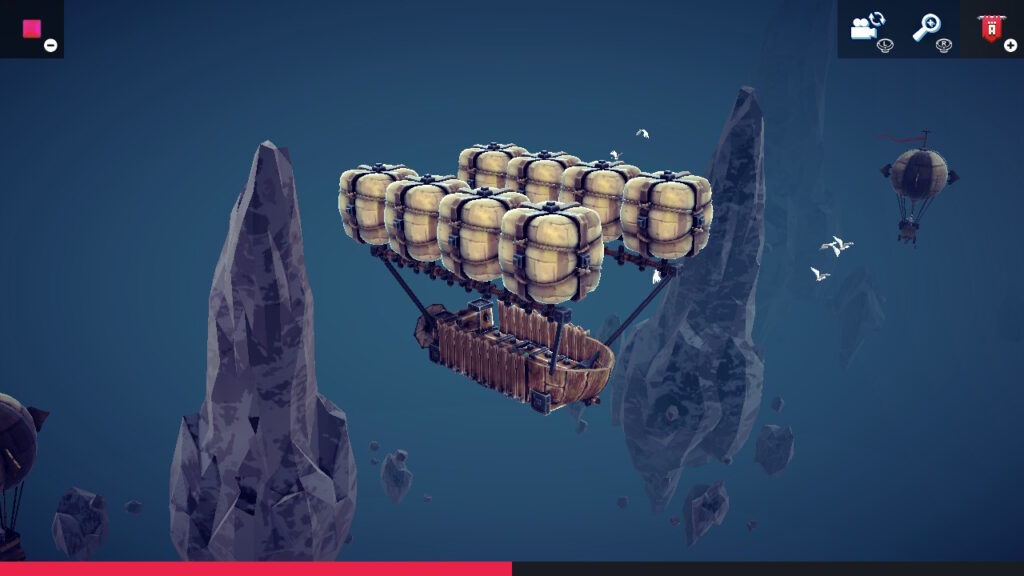 Meine erste funktionierende fliegende Kreation in Besiege