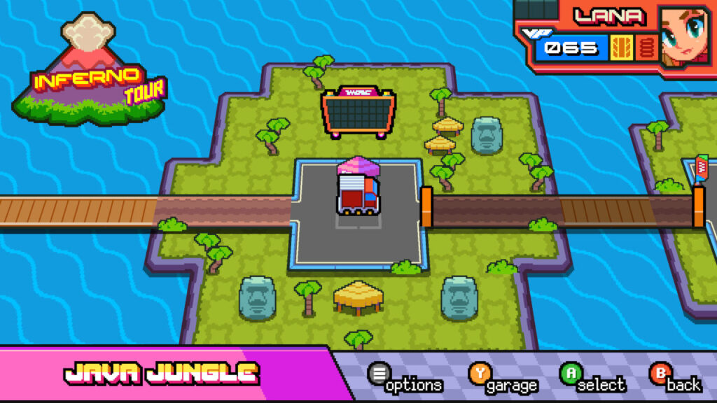 Championship Overworld of Victory Heat Rally