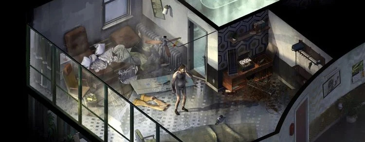 Screenshot aus Disco Elysium