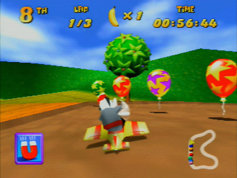 The Item-Ballons of Diddy Kong Racing