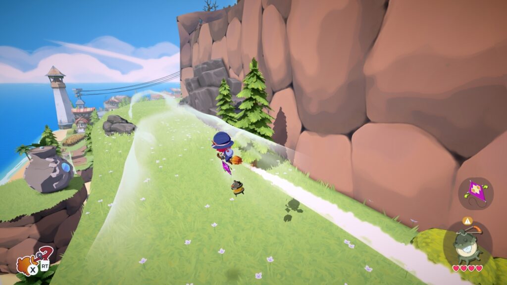Windkorridor in Mika and the Witch's Mountain.