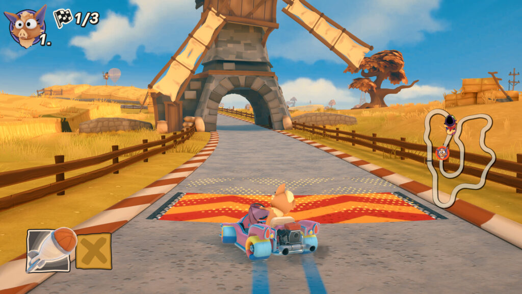 Screenshot zu Moorhuhn Kart 4