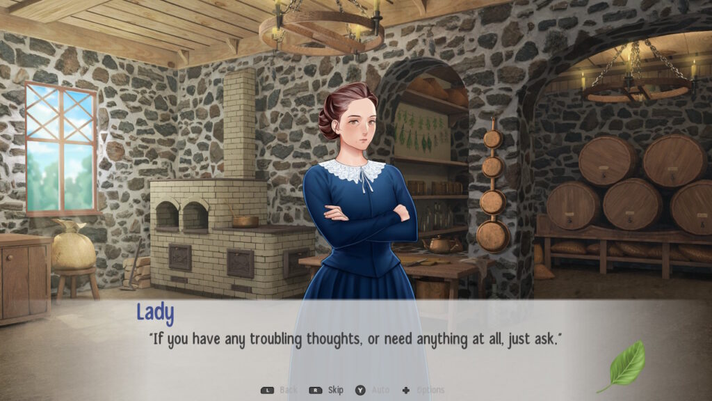 Mrs Miller: "If you have any troubling thoughts, or need anything at all, just ask."