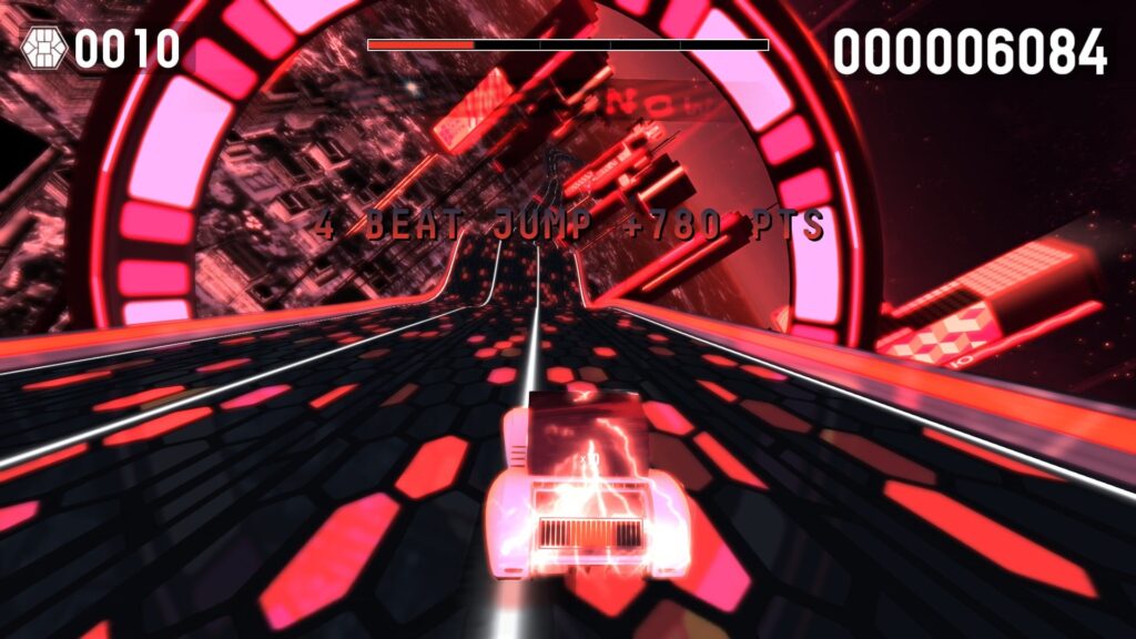 Screenshot aus Riff Racer