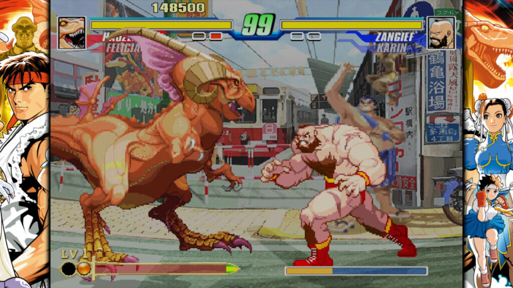Capcom Fighting Evolution – Hauzer vs Zangief
