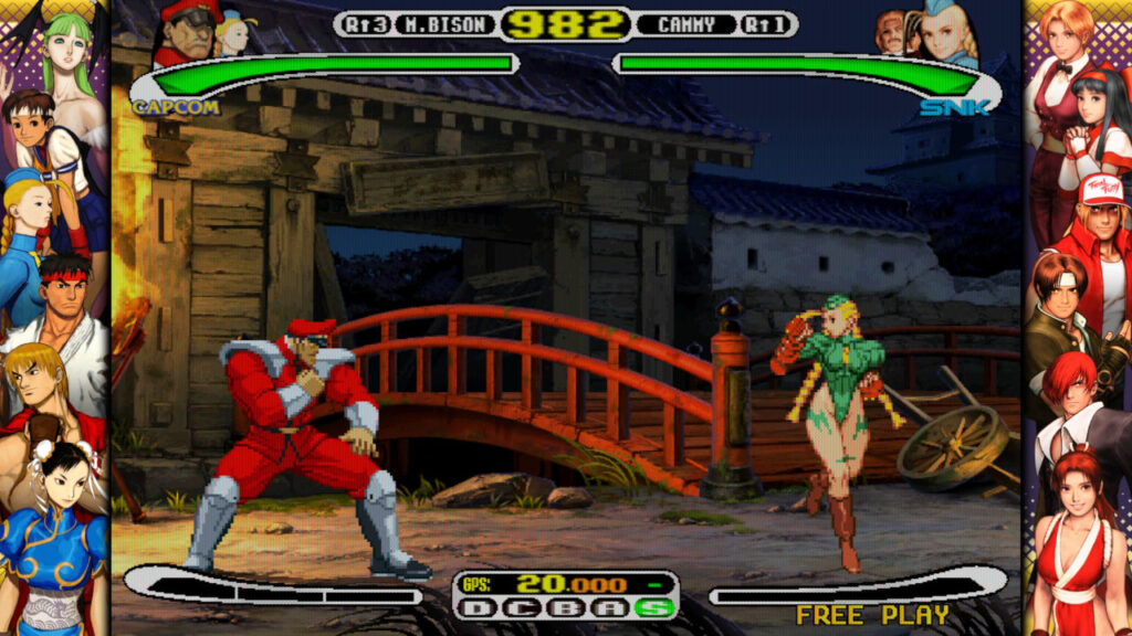 Capcom vs. SNK: Millennium Fight 2000 Pro – M.Bison vs Cammy