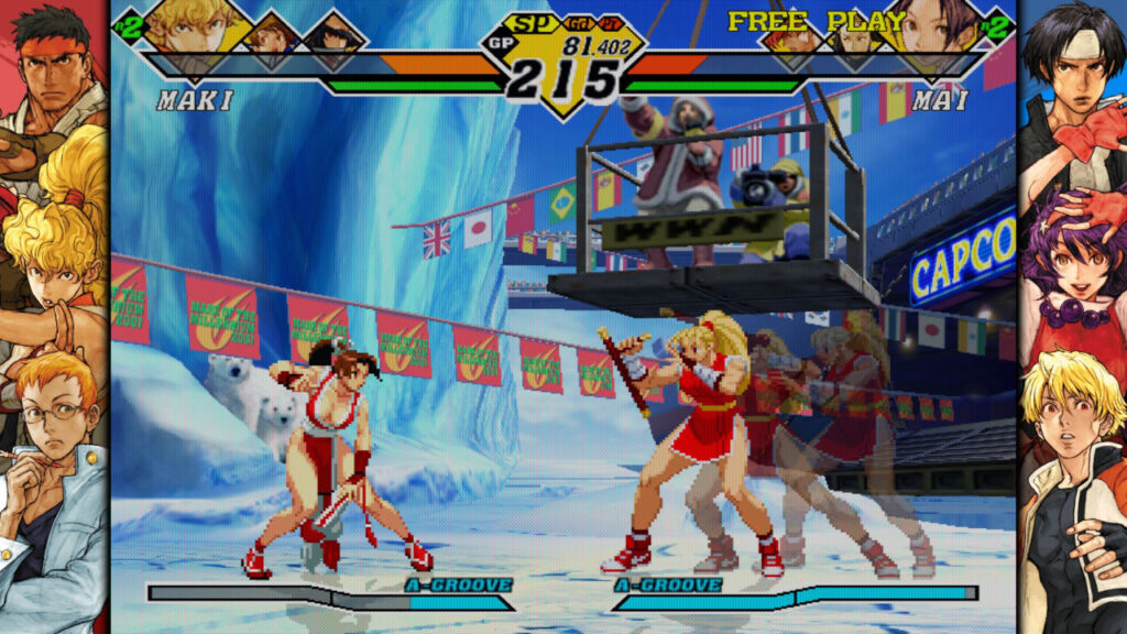 Capcom vs. SNK 2: Mark of the Millennium 2001 – Maki vs Mai