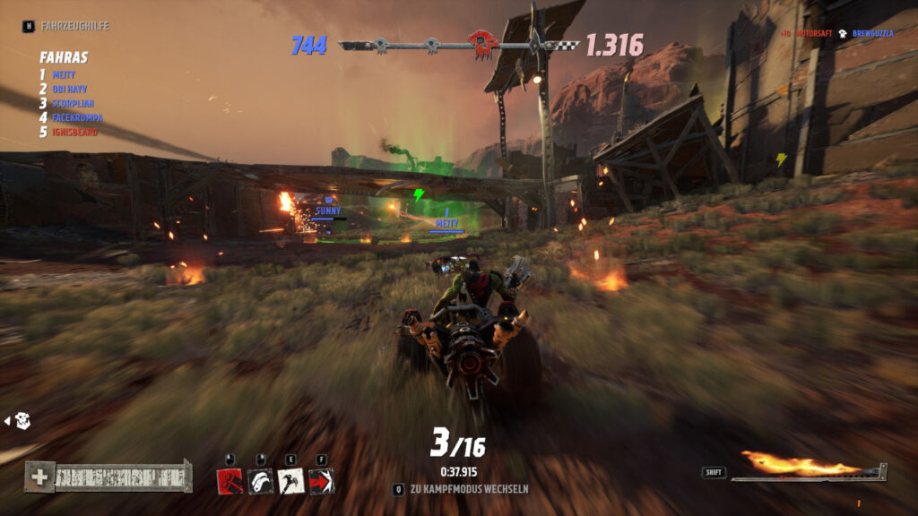 Killarallye in Warhammer 40,000: Speed Freeks mit einem Trike