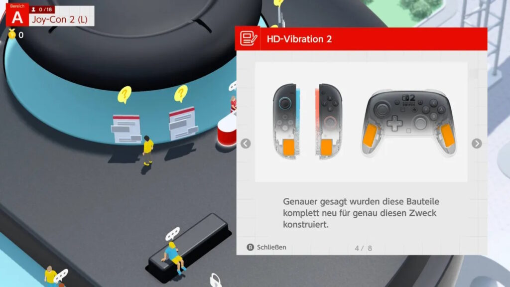 Screenshot aus Nintendo Switch 2 Welcome Tour
