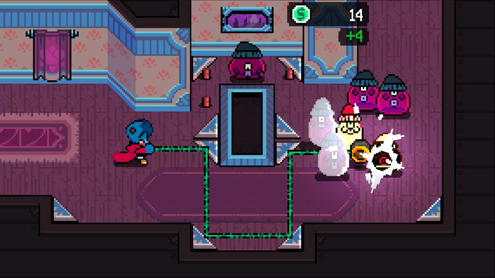 Screenshot aus Pipistrello and the Cursed Yoyo