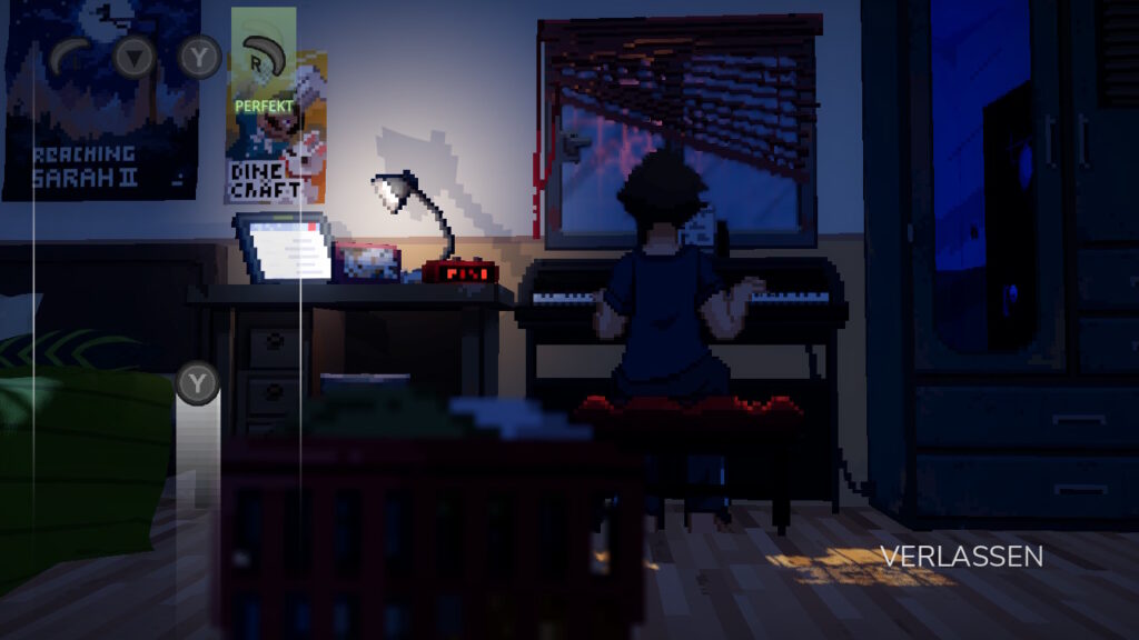 Rhythmusminispiel.