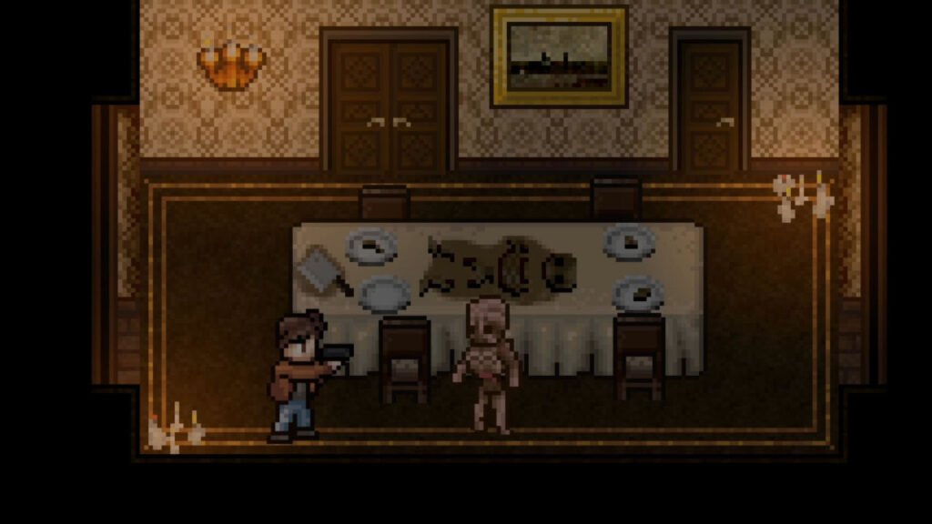 Ein Monster im Esszimmer