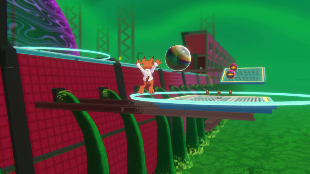 Screenshot einer Sprungpassage.