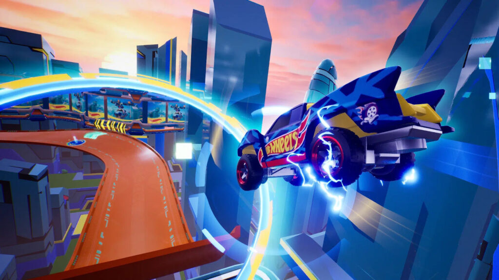 Baja Jump Truck im Sprung in Hot Wheels Let's Race: Ultimate Speed