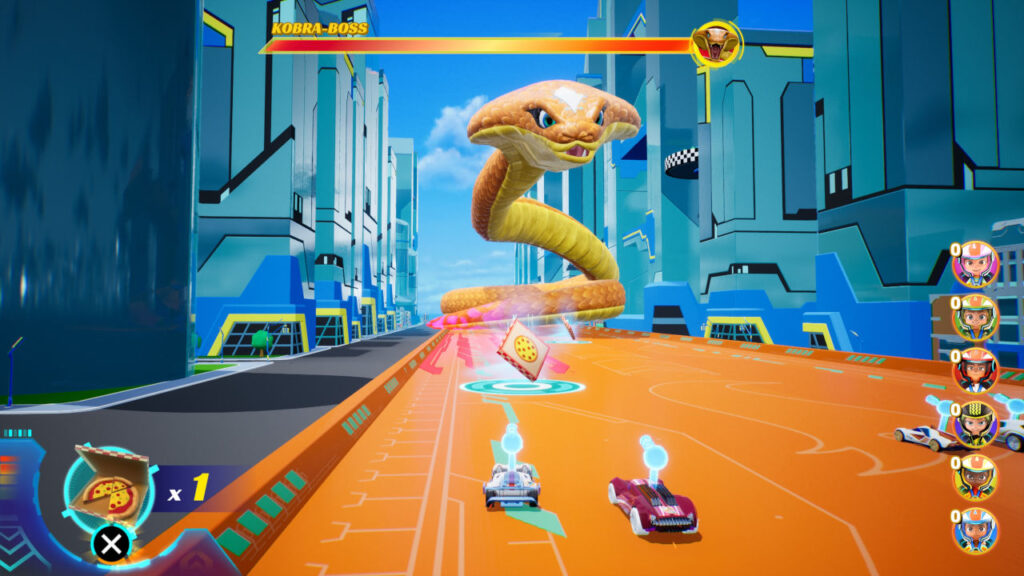Der Kobra-Boss in Hot Wheels Let's Race: Ultimate Speed