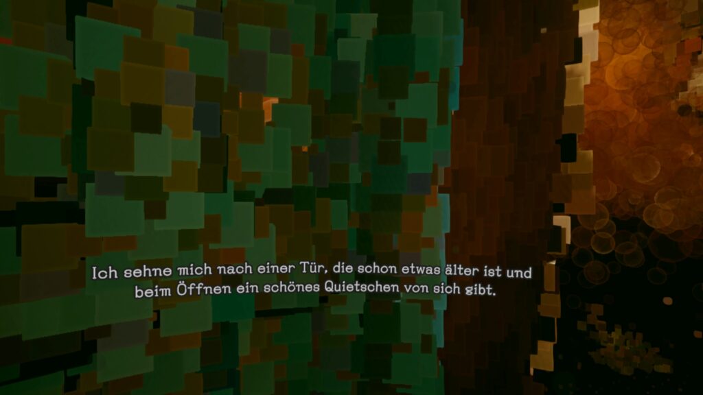 Gedanken einer Tür: "Ich sehne mich nach einer Tür, die schon etwas älter ist und beim Öffnen ein schönes Quietschen von sich gibt."