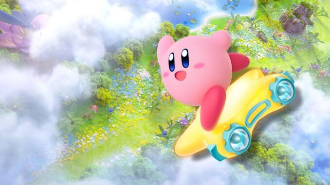 Artwork zum Most Wanted im November 2025: Kirby Air Riders