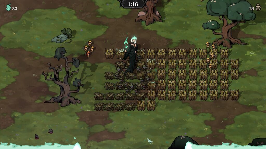 Halb verdorrte Weizenfelder.