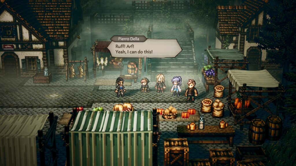 Pierro Della: "Ruff! Arf! Yeah, I can do this!"