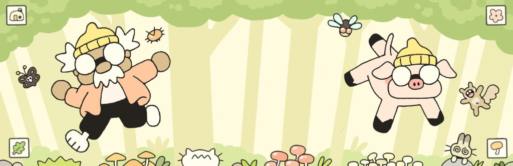 Artwork zu Hermit and Pig