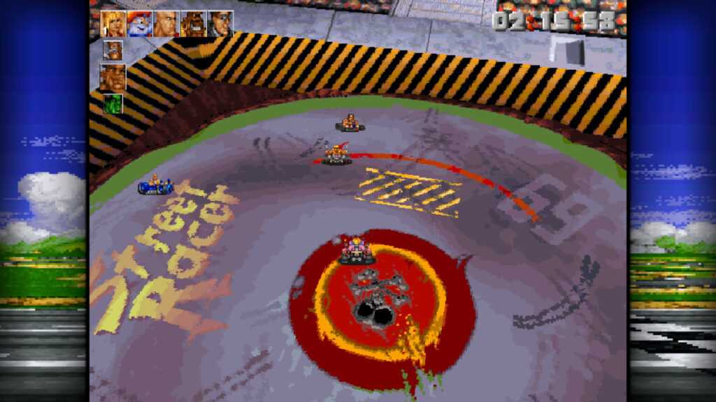 Der Rumble Modus in Street Racer DOS