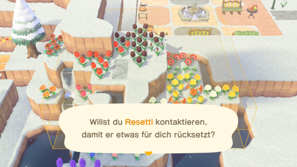 Ausschnitt, der zurückgesetzt werden kann.