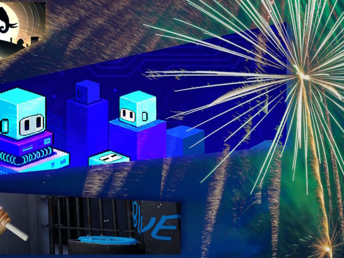 Montage für Artikel "Neujahrs-Kater (Im toten Winkel)"