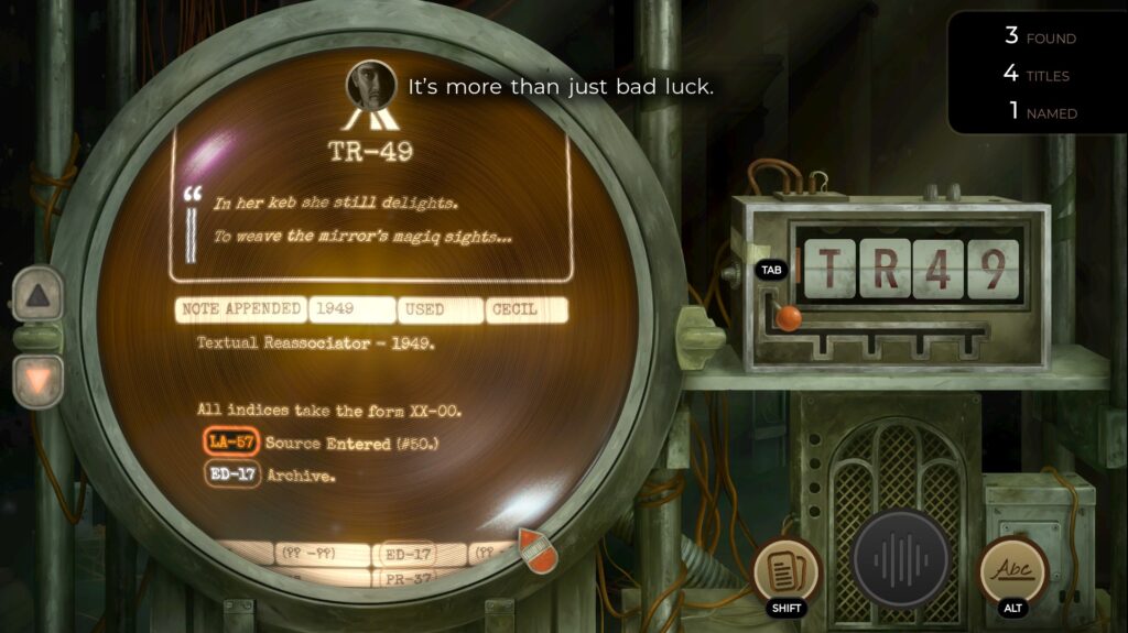 Screenshot aus TR-49