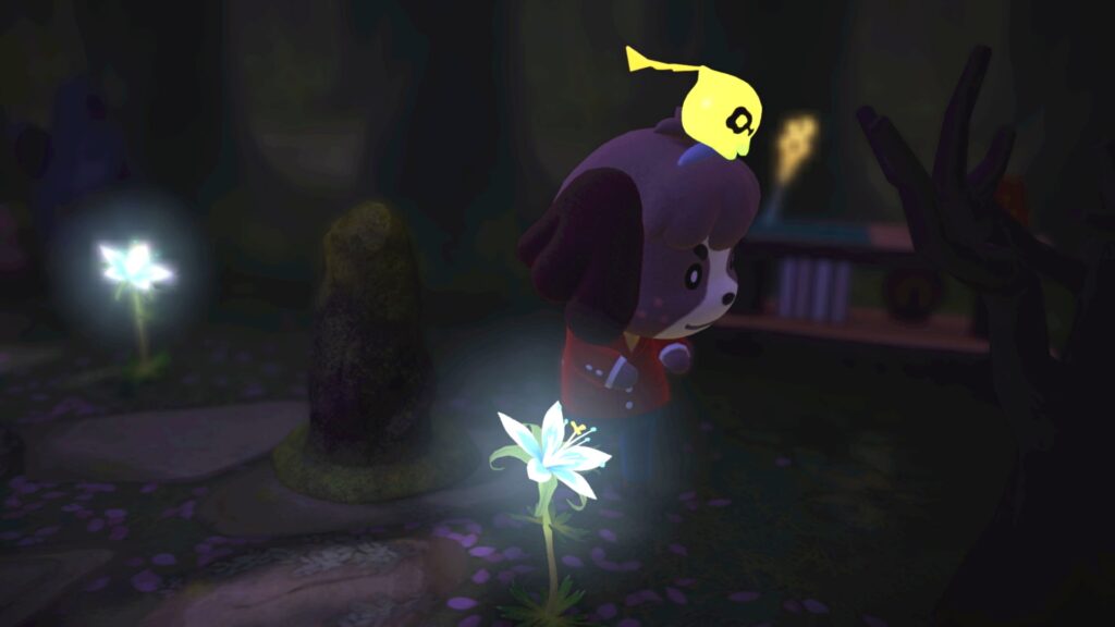 Im Hintergrund unscharf ein Regal, auf dem ein Tri-Stab steht. Davor Moritz, der gerade in seine Tasche greift.