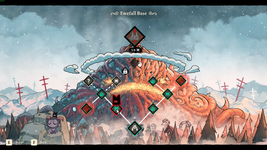 Screenshot zur Karte aus Cult of the Lamb: Woolhaven