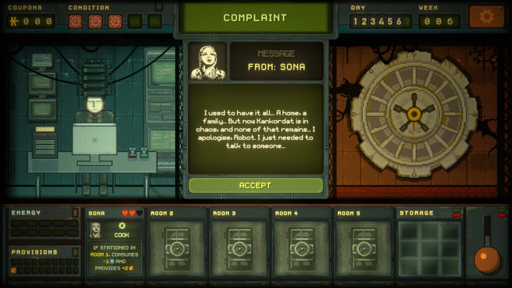 Screenshot aus Underchoice