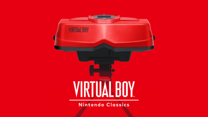 Artwork Virtual Boy - Nintendo Classics