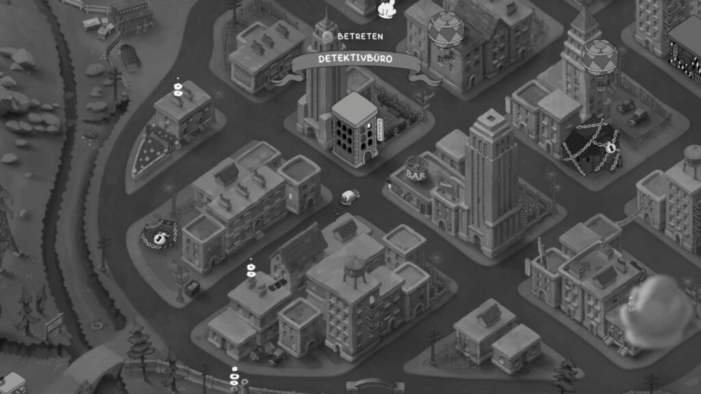 Die interaktive Level-Karte von Mouse: P.I. for Hire