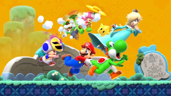 Super Mario Bros. Wonder Gemeinsam im Bellabel-Park Artwork