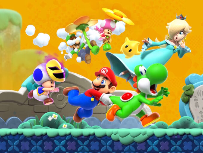 Super Mario Bros. Wonder Gemeinsam im Bellabel-Park Artwork